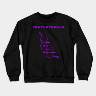 Testosterone - Purple Crewneck Sweatshirt